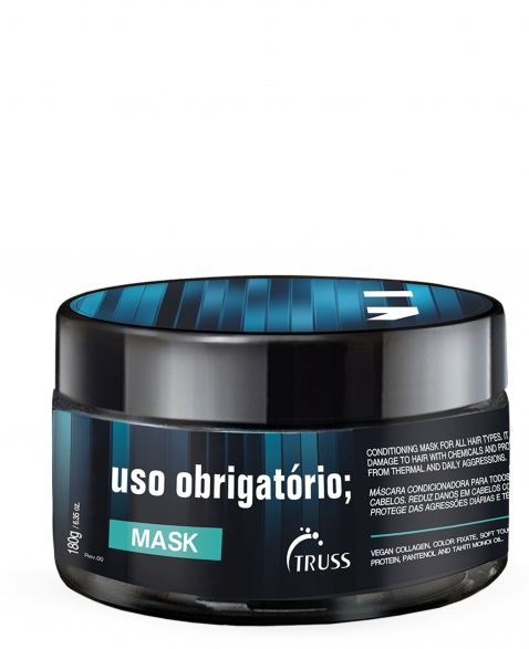 Truss Uso Obrigatório Máscara 180g