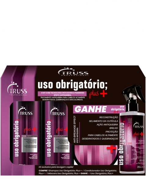 Truss Uso Obrigatório Plus Kit Promopack